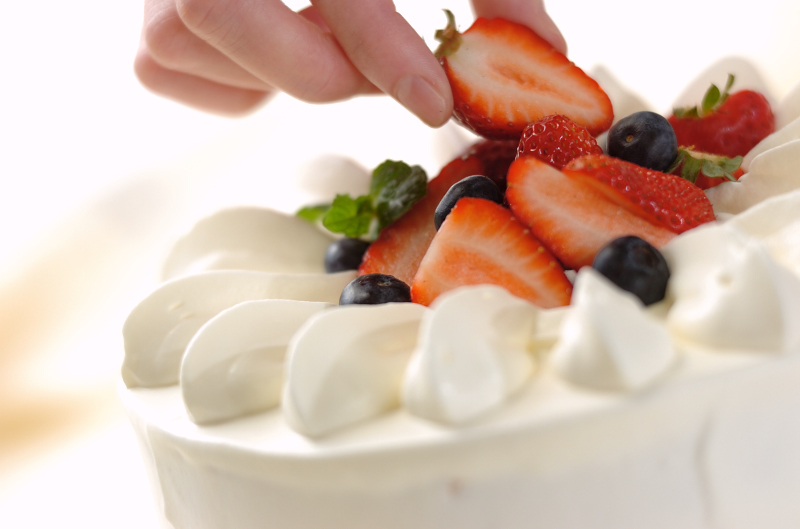 自宅で作る基本のショートケーキの作り方12