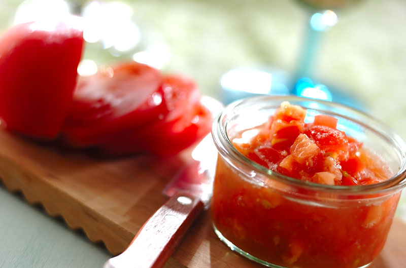 基本の塩トマト レシピ 作り方 E レシピ 料理のプロが作る簡単レシピ