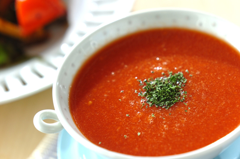 フレッシュトマトのスープ