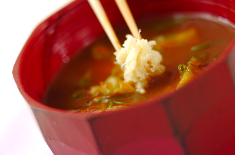 焼きナスの赤だしの作り方の手順5