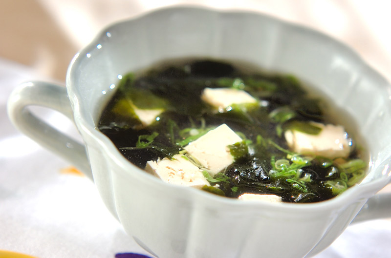つるりん豆腐のスープ