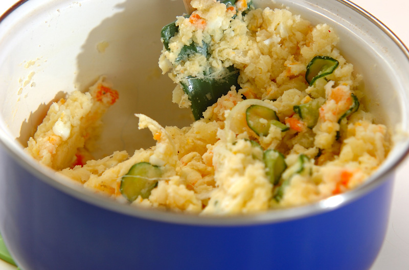 おうちでプロの味！定番の具だくさんポテトサラダの作り方4