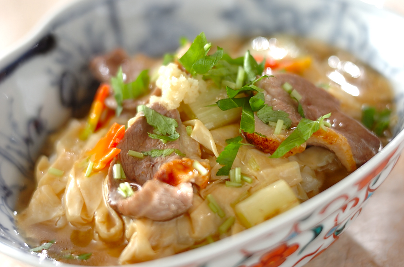鴨と湯葉のあんかけ丼 レシピ 作り方 E レシピ 料理のプロが作る簡単レシピ