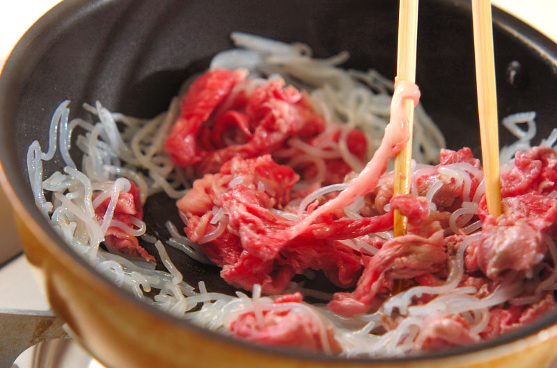 牛肉豆腐の作り方の手順7