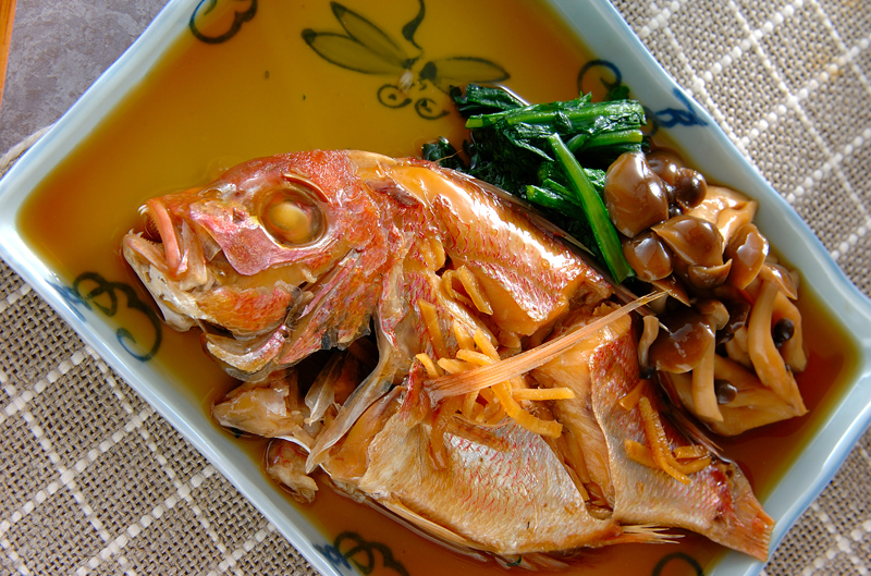 連子鯛の煮付け レシピ 作り方 E レシピ 料理のプロが作る簡単レシピ