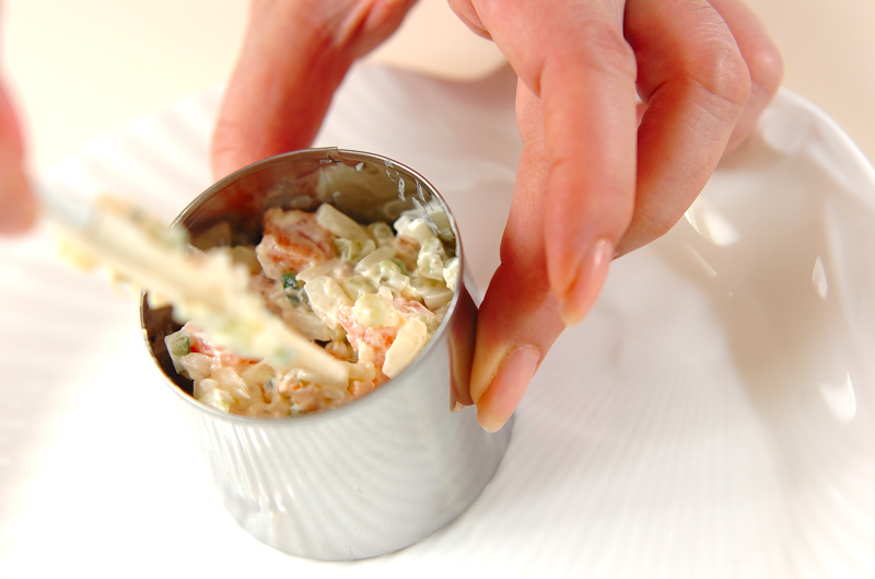 サーモンのタルタルの作り方3