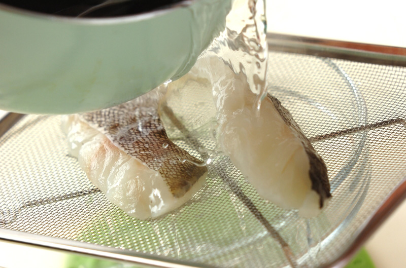 タラの炊き込みご飯の作り方の手順1
