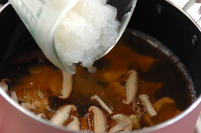 豆腐のみぞれ汁の作り方の手順4
