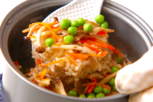 炊き込みご飯の作り方の手順5