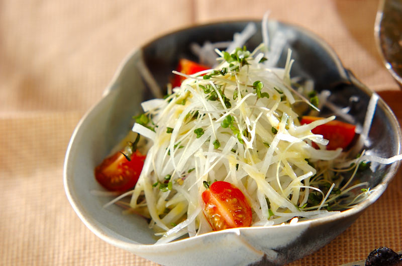 大根とスプラウトのサラダ 副菜 レシピ 作り方 E レシピ 料理のプロが作る簡単レシピ
