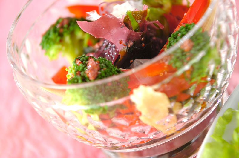 カラフル海藻サラダ 副菜 レシピ 作り方 E レシピ 料理のプロが作る簡単レシピ