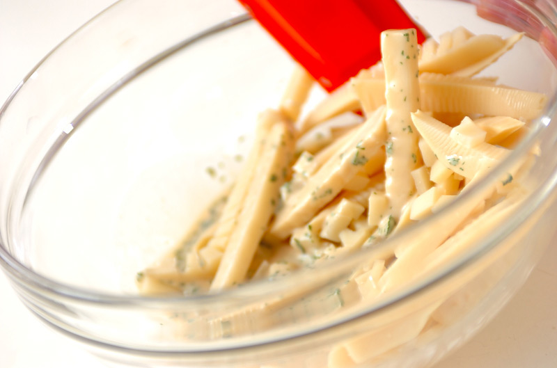 タケノコの木の芽和えの作り方1