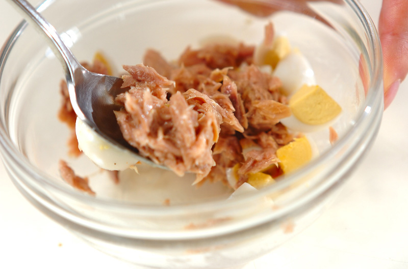 前日準備で朝ラクハンバーグ弁当の下準備4