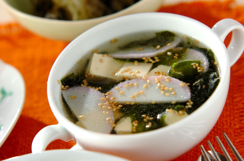 カマボコの中華スープ