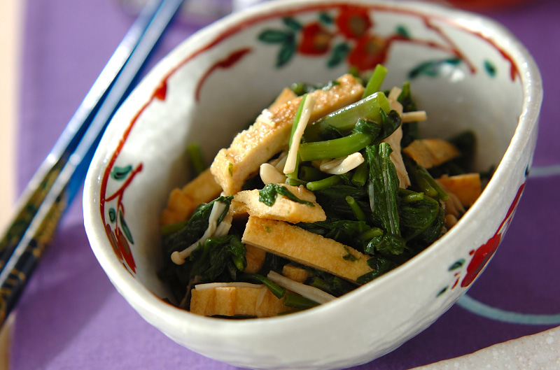空芯菜のからし和え 副菜 レシピ 作り方 E レシピ 料理のプロが作る簡単レシピ