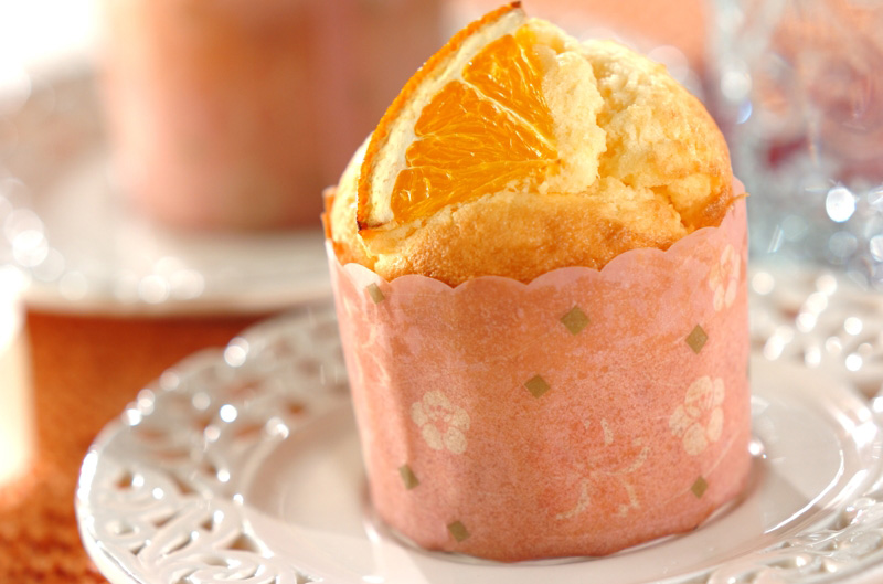 オレンジのカップケーキ レシピ 作り方 E レシピ 料理のプロが作る簡単レシピ