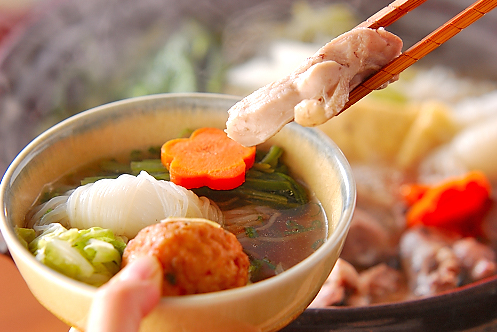 野菜の旨味たっぷり!鶏ちゃんこ鍋の作り方の手順13