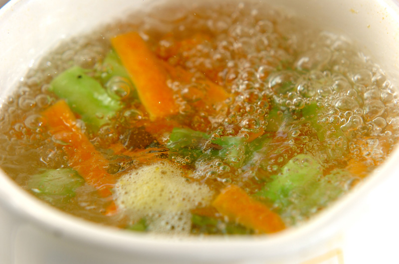 豆腐のグリーンサラダの作り方の手順6