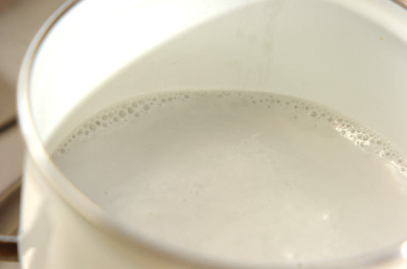 白玉入りココナッツ汁の作り方の手順3
