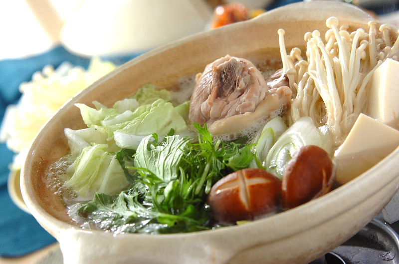 比内地鶏の水炊き鍋セット【3人前】 :hinaijidorimizutaki3:地鶏料理