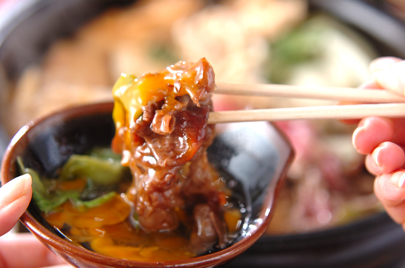 簡単！すき焼き 割り下の黄金比 関西風レシピの作り方3