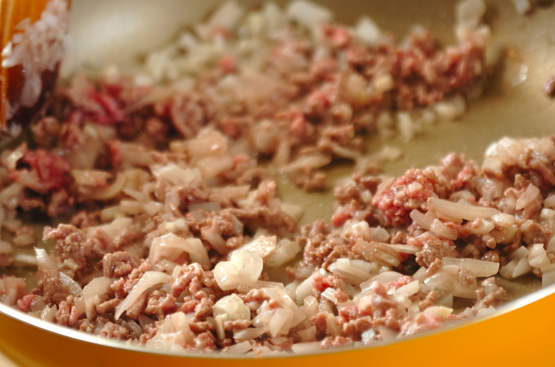 豆入りドライカレーの作り方の手順3