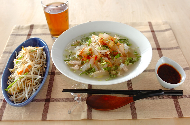 鶏スープご飯 レシピ 作り方 E レシピ 料理のプロが作る簡単レシピ