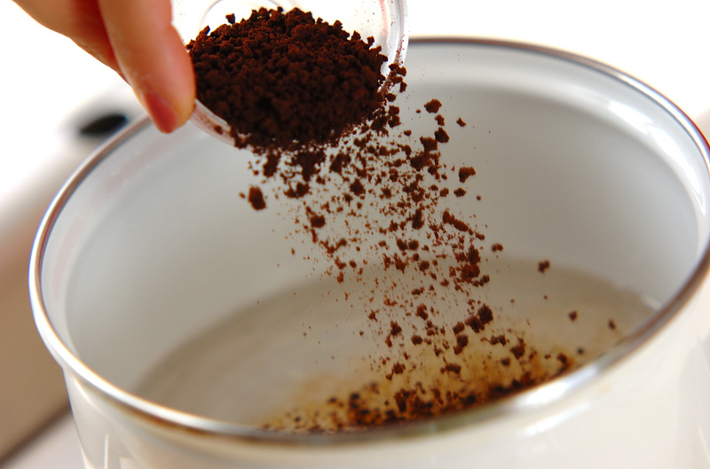 ほろ苦コーヒーゼリーの作り方1