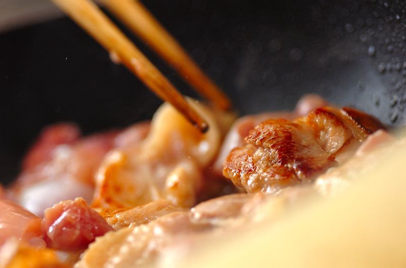 鶏肉のショウガ焼きの作り方の手順4