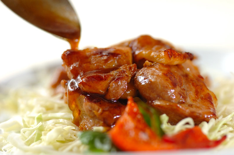 鶏肉のショウガ焼きの作り方の手順6
