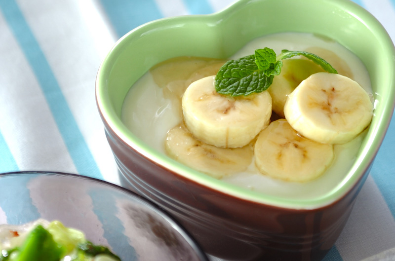 バナナヨーグルト レシピ 作り方 E レシピ 料理のプロが作る簡単レシピ