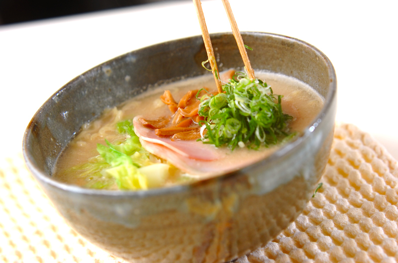 白みそラーメンの作り方の手順4