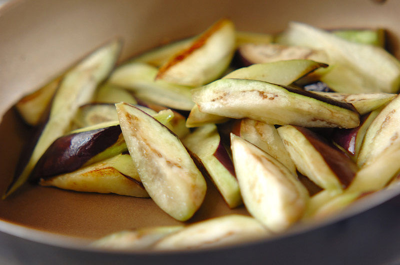 ナスの照り焼きの作り方1