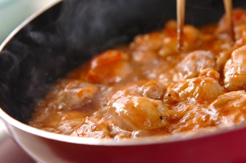 鶏肉のみそ照り焼きの作り方の手順7