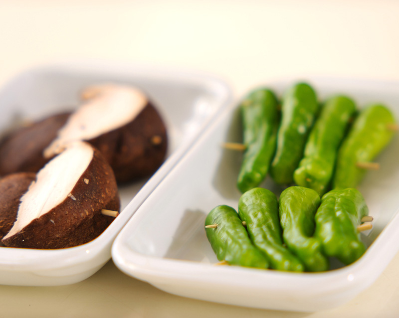 サワラの山椒照り焼きの下準備1