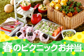 春のピクニックお弁当 E レシピ 料理のプロが作る簡単レシピ