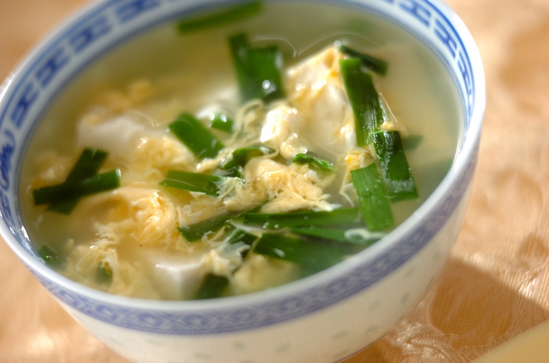 5分で簡単ニラ玉スープ ふわとろ感がおいしい by山下 和美さん