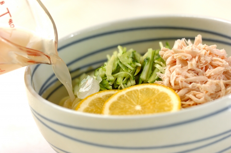 さっぱりさわやか！鶏だしレモンの冷やしラーメン by 松崎　恵理さんの作り方4