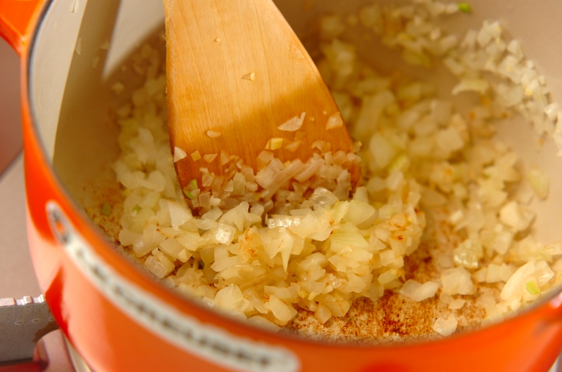 やわらかチキンカレーの作り方2