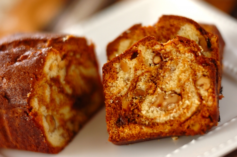 キャラメルナッツのパウンドケーキ レシピ 作り方 E レシピ 料理のプロが作る簡単レシピ