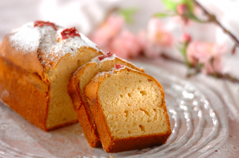 桜パウンドケーキ レシピ 作り方 E レシピ 料理のプロが作る簡単レシピ