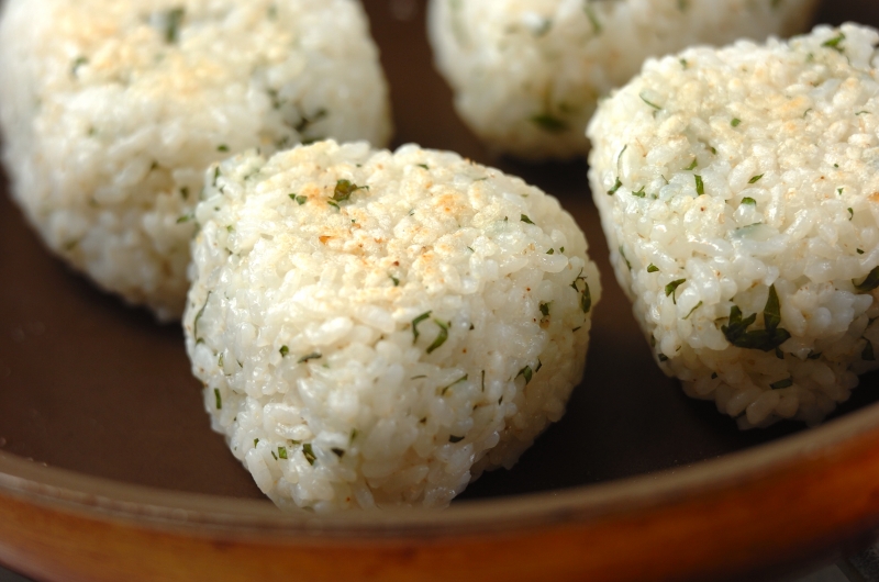 大葉香る焼きおにぎりの作り方2