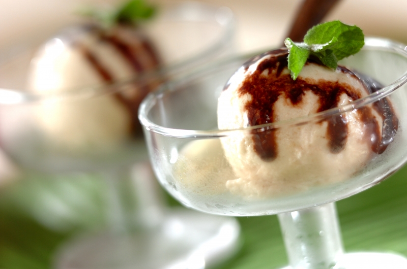 濃厚チョコバナナアイスクリーム レシピ 作り方 E レシピ 料理のプロが作る簡単レシピ