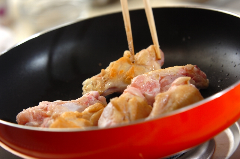 鶏手羽元のやわらかトマト煮の作り方の手順4