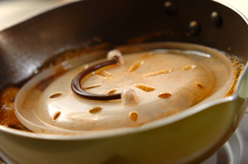 カレイの煮つけの作り方の手順3