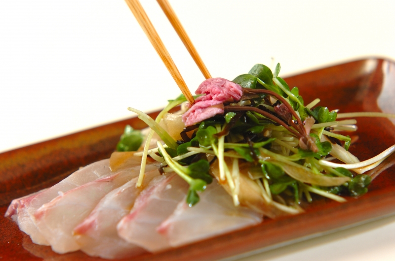 鯛の和風カルパッチョの作り方2