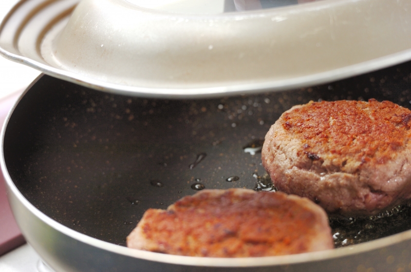和風ハンバーグの作り方の手順4