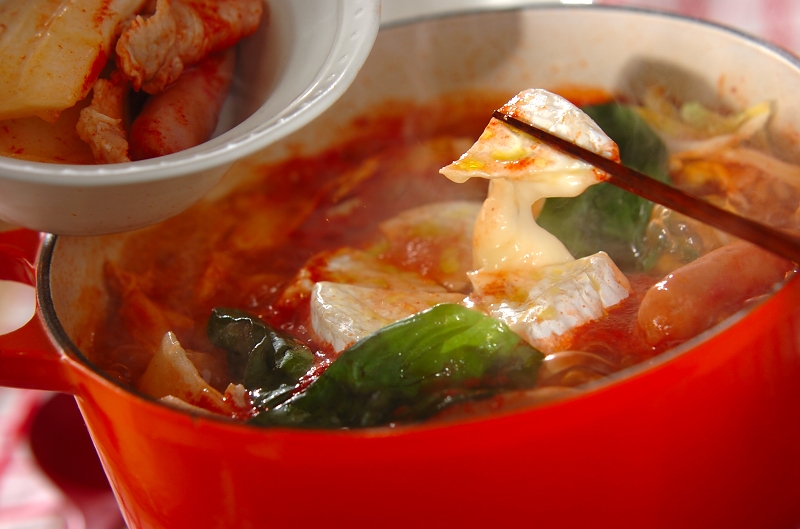 カマンベール鍋の作り方4