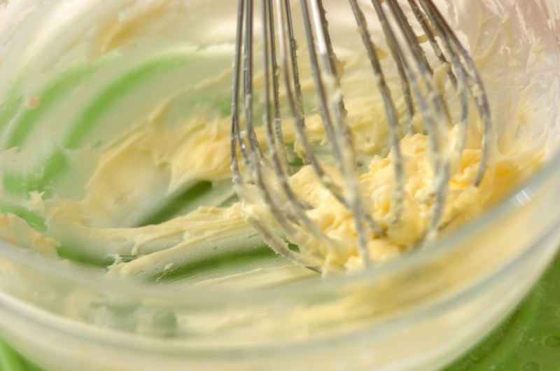 抹茶のポルボローネの作り方1