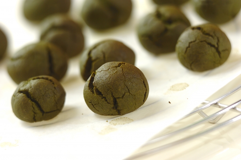 抹茶のポルボローネの作り方4